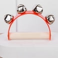 thumbnail image 4 of Tambor de instrumento de percusión de s de madera para fiestas, vacaciones, , niñas, regalos Rojo Yuyangstore Pulsera campanilla, 4 of 8