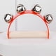 thumbnail image 4 of Campana de madera, instrumento Musical, campana de tambor, juguetes educativos, campana de mano, pandereta para juegos, fiestas de vacaciones, KTV, , Rojo Hugo Pulsera campanilla, 4 of 8