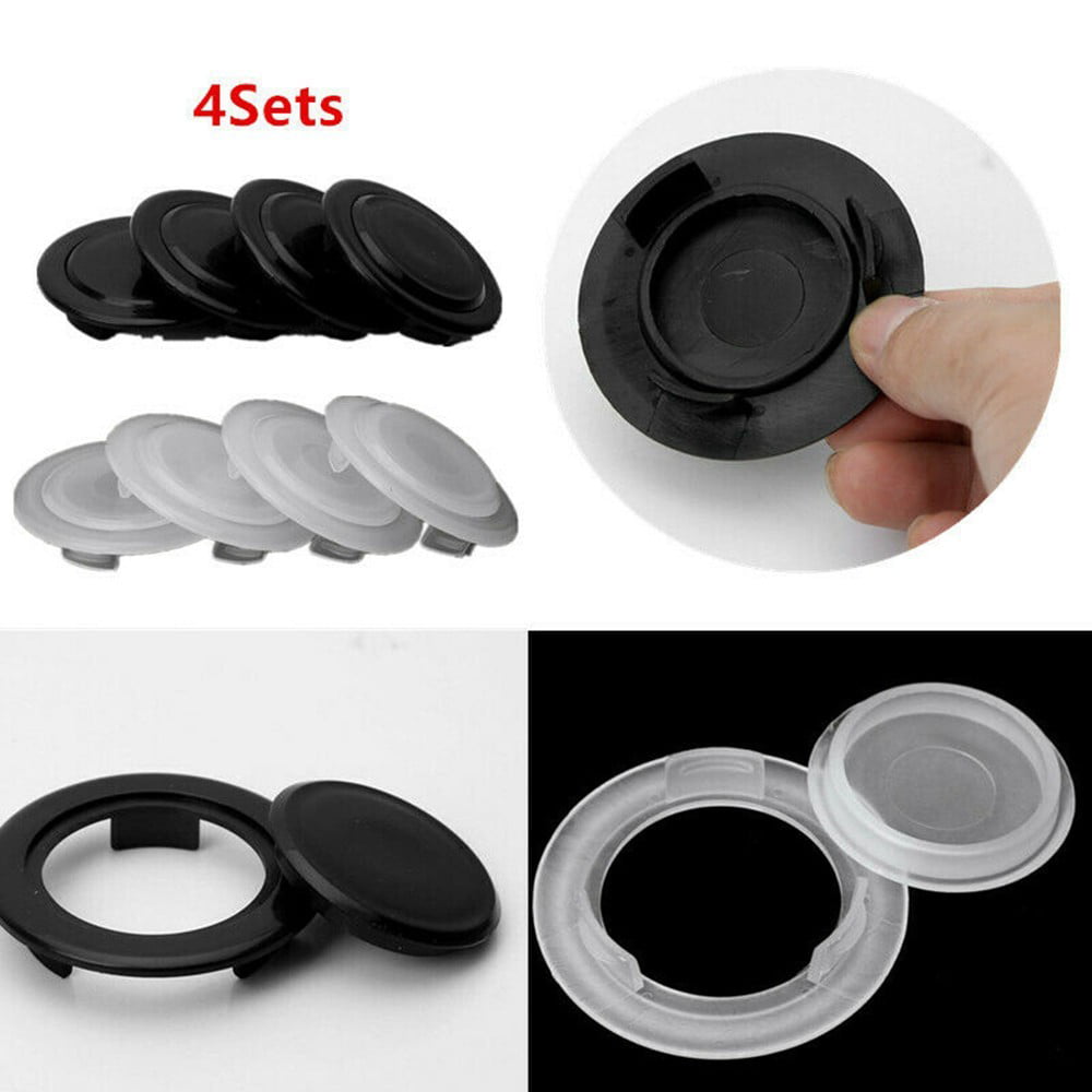 Patio Table Umbrella Hole Ring Plug Cover And Cap For Table Set 2 Inch Black New 