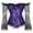 Purple, variant on Blue Corset Tops for Women with Sleeves Bustier Princess Lace Floral Costumes Renaissance Cosplay Halloween L