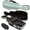 Green, variant on MI&VI NP-7016 Light Hard Shell Violin Case for (Full Sized) 4/4 Violins with Adjustable Straps | Water Resistant | Travel Backpack | Poly Carbon Fiber Shaped Violin Case (Blue)