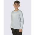 thumbnail image 2 of Real Essentials 4 Pack: Boys Youth Dry-Fit Moisture Wicking Active Athletic Performance Long-Sleeve T-Shirt, 2 of 5