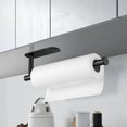 thumbnail image 2 of Soporte de papel higiénico adhesivo de acero inoxidable, montaje en pared, rollo de cocina, toallero, dispensador de servilletas, soporte absorbente, colgador de pañuelos, 2 of 5