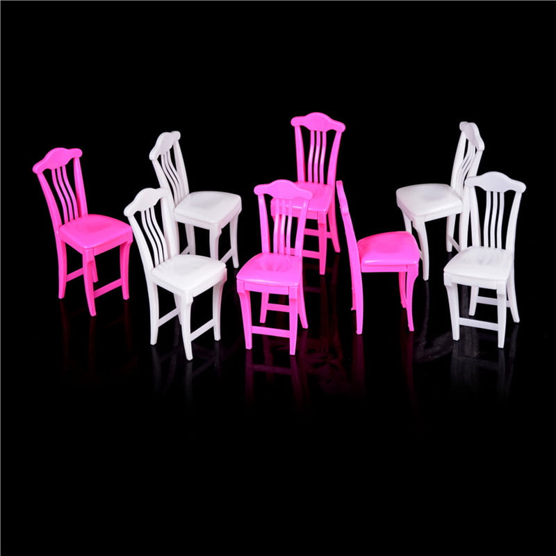 4pcs/lot Nursery Baby High Chair Table chair 1/6 for  Doll's House El 