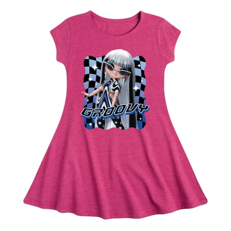 

LOL OMG! Fashion Dolls - Groovy Babe - Toddler & Youth Girls Fit & Flare Dress
