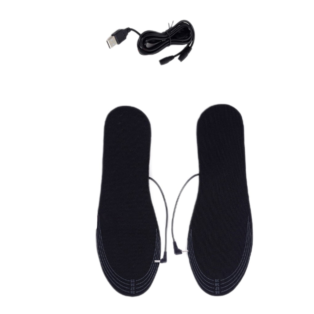 USB Heated Shoe Insole Washable Trimmable Thermal Shoe Insert