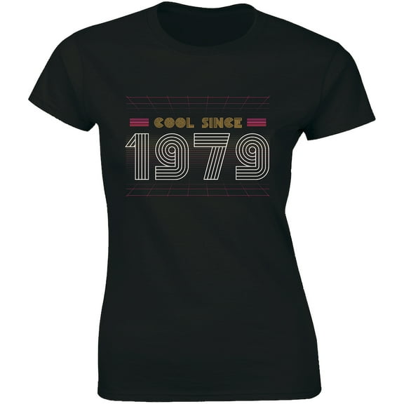 Cool Since 1979 Vintage Retro 40th Birthday Gift Women's T-Shirt