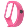 thumbnail image 2 of serony Bracelet de Remplacement Bracelet Flexible Rond Résistant à l'Usure Bracelet Intelligent Bracelet de Sport Remplacement pour Mi 3 Rouge Rose, 2 of 8