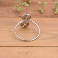 thumbnail image 6 of ELANZAA JEWELS- 925 Silver Spiral Ring Minimalist Twisted Band, Elegant Circle Silver Accessory by ELANZAA JEWELS, 6 of 7