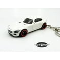 thumbnail image 3 of Mercedes AMG GT White Car Rare Novelty Keychain 1:64 Diecast, 3 of 4