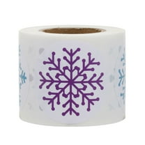 Raindrops Self-Adhesive Christmas Stickers, Assorted Colors, Holiday Designs, 500 Pieces for Decorating and Crafts