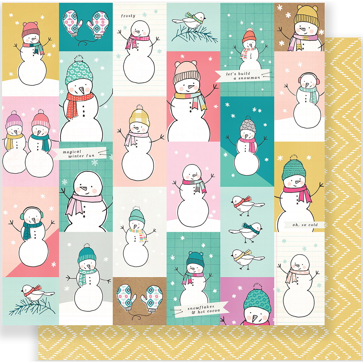 Crate paper snowflake collection picture