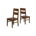 thumbnail image 2 of Hillsdale Furniture Emerson Wood Dining Chair Set of 2 Natural Gray Sheesham, 2 of 2