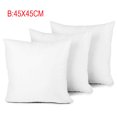 thumbnail image 1 of Awdenio Ensemble de Remplacement pour Oreiller Carré en Polyester 3 Pcs 45X45cm, 1 of 1
