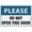 Warning Sign 1, variant on Please Do Not Kick Balls Against The Fence Sign 8"x12" Safety Restriction Alert Attention Caution Warning Notice Aluminum Metal Tin, Fence Ball Ban Marker