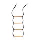thumbnail image 1 of Escalera de exterior resistente, reforzada, portátil, ligera, de cuerda para escalada 4 pasos, 1 of 9