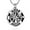Silver, variant on Memorial Jewelry Firefighter Fire Dept Round Cremation Pendant Cremation Jewelry for Ashes