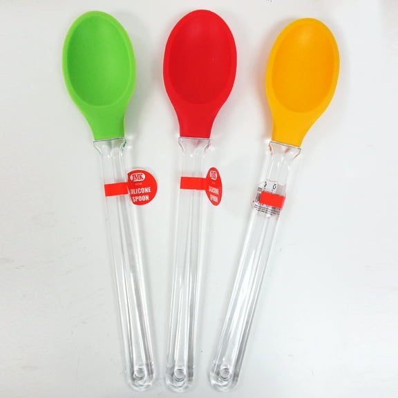 1 Silicone Spoon Heat Resistant Cake Mixing Baking Butter Scraper Cooking Cream