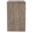 thumbnail image 5 of Signature Design by Ashley Culverbach 2-Drawer Nightstand - Modern Grey Night Stand with USB Charging Ports & Linen-Lined Storage Drawers, 5 of 6