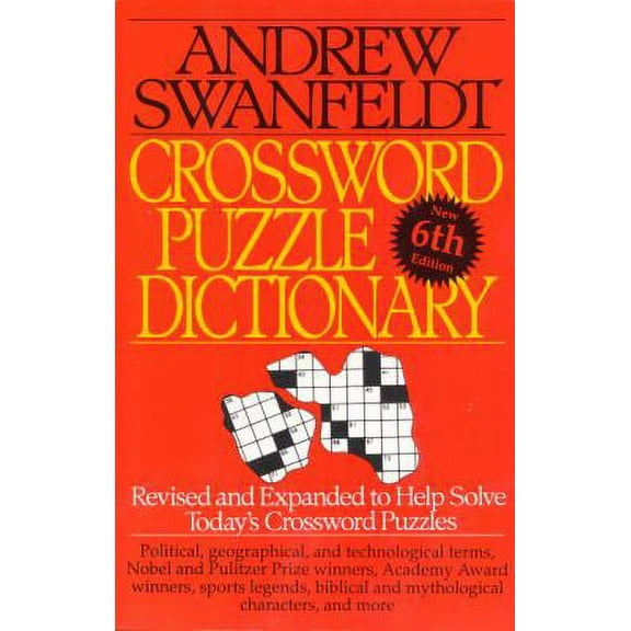 Pre-Owned Crossword Puzzle Dictionary : Sixth Edition 9780062720535