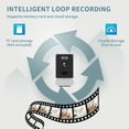thumbnail image 7 of 2K Indoor Security Camera, 200W Pixel Home Surveillance Camera with Two-Way Audio, 2.4GHz WiFi, Remote Monitoring, ONVIF Conformant, Works with Alexa, Local/Cloud Storage, Baby/Pet Monitor, 7 of 7