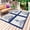 Blue, variant on Nautical Sailboat Outdoor Rug 6x9 Ft - Reversible Patio Rug Outdoor Camping Rugs, Navy Blue Ocean Seagull Waves Ship Washable Indoor Outdoor Area Rugs, Non-Slip Outdoor Carpet Runner for Deck/Porch