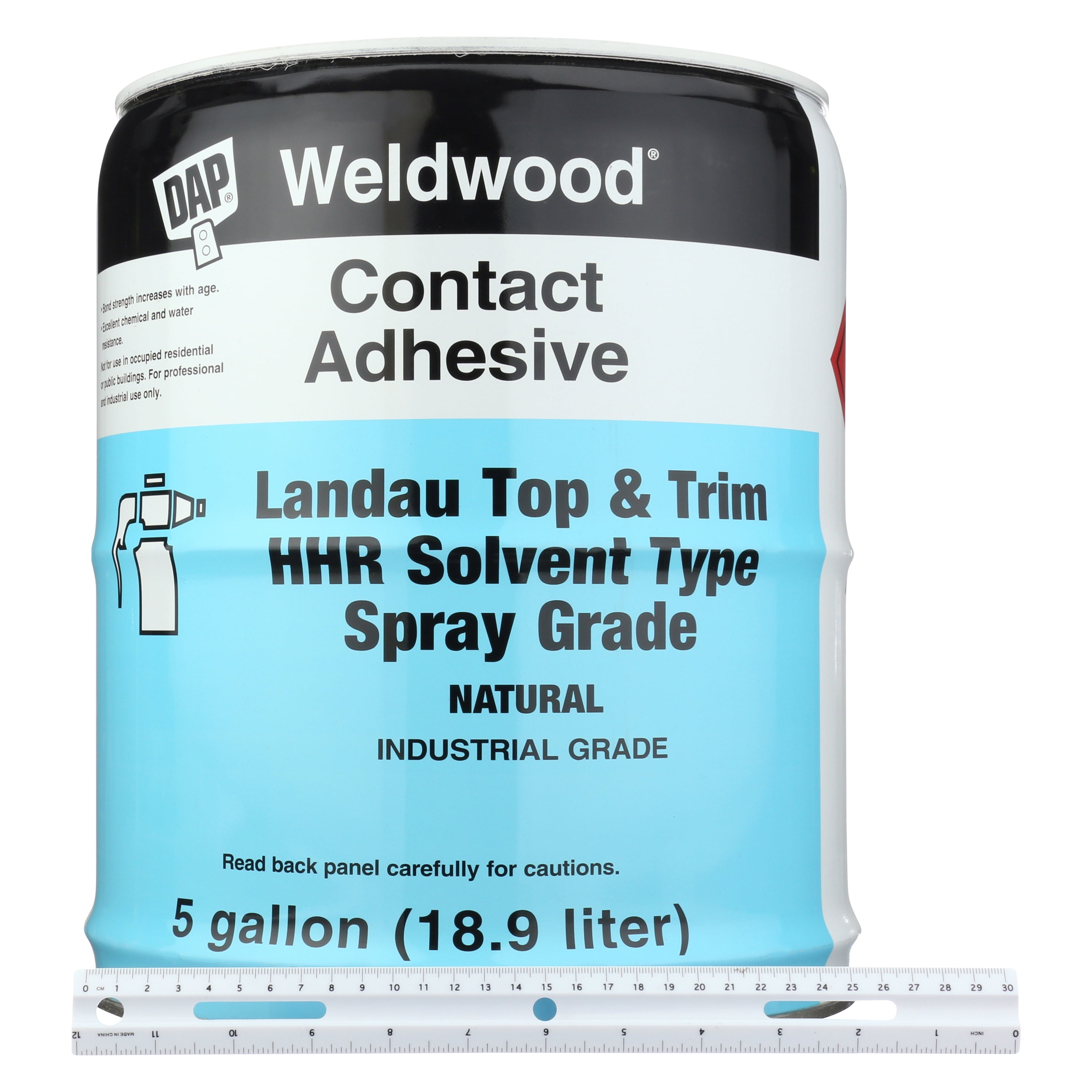 Upholstery Supplies - ADHD5G Adhesive - DAP Weldwood, Landau Top & Trim, 5  gallon natural (EACH)