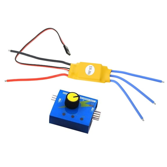 Motor Speed Controller 12V 30 A PWM Motor Governor Drive Variable Speed Regulator for Fan and Automatic Equipment