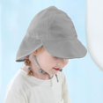 thumbnail image 2 of Coerni Summer Children's Sun And Sunshade Hat Outdoor Breathable Mesh Baby Sun Hat Beach Hat Big Boys Snow Hat, 2 of 3