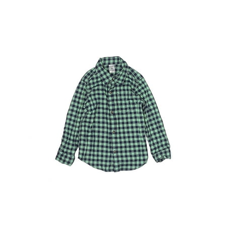 

Pre-Owned Carter s Boy s Size 5T Long Sleeve Button-Down Shirt