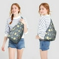 thumbnail image 4 of Astronomy Sling Backpack - Detailed Solar System Design Shoulder Bag, Compact Pack for Essential Carry & Daily Use, 4 of 4
