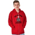 thumbnail image 3 of Delay Talking Until After Game Sports Zip Hoodie Sweatshirt Men Brisco Brands M, 3 of 6
