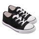 thumbnail image 3 of Zapatilla casual urbana de lona para niños negra 7191, 3 of 4