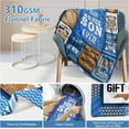 thumbnail image 5 of Fathers Day Son Gifts, Gifts for Son, Son Gifts from Mom Dad, Adult Son Gift Ideas, Birthday Gifts for Son, Gifts for Adult Grown Son, Son Graduation Gifts, to My Son Blanket 50"x60", 5 of 6