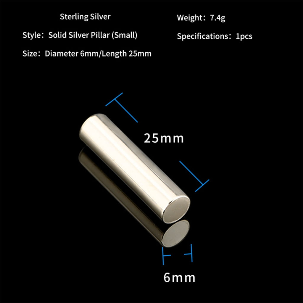 5x20mm/6x25mm Silver Fuse Pillar Providing Exceptionally HIFI Sound For Music