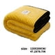 thumbnail image 3 of Manta de terciopelo con colores contrastantes | Manta de piel sintética | Funda suave y acogedora para sofá, sillón o cama | Manta ligera y cálida para siestas, 3 of 9