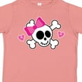 thumbnail image 4 of Inktastic Valentine Holiday Girls Skull Girls Toddler T-Shirt, 4 of 5
