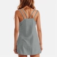 thumbnail image 4 of Womens Short Sets 2 Piece Sets for Women Summer Sets for Women Ladies Fashionable Casual Top Solid Color Pocket Top and Shorts Set Summer Outfits, 4 of 8