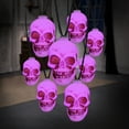 thumbnail image 2 of Halloween Battery Operated Light String ShortCircuit S/8 Skulls (Black Light), 2 of 2