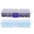 thumbnail image 1 of cajas de/total 20 rollos de pegatinas de encaje para uñas, pegatinas para manicura DIY, calcomanías para uñas (blanco y negro), 1 of 7
