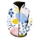 thumbnail image 1 of Sudadera con capucha y cremallera para hombre, con estampado 3D de grafiti y pintura artística, estilo hip hop, informal, de manga larga, 1 of 6