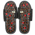 thumbnail image 2 of Magnet Therapy Health Care Foot Massage Slippers (40-41 Rotating Eight Diagrams Black), 2 of 4