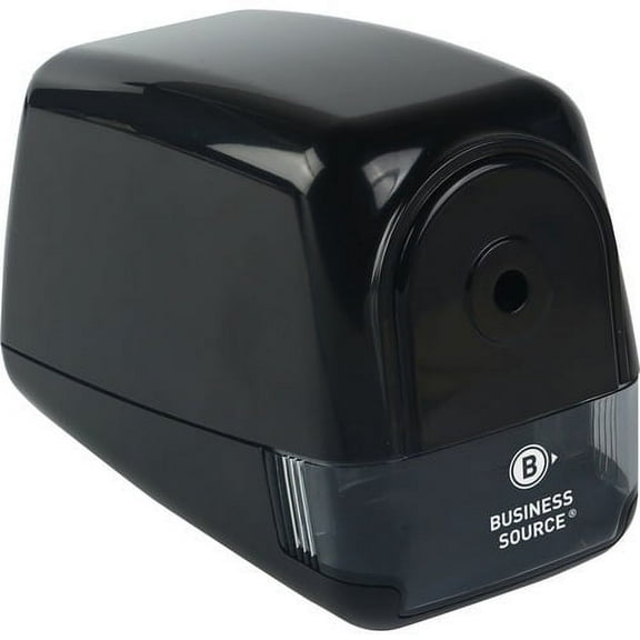 Business Source, BSN02869, Electric Pencil Sharpener, 1 Each, Black