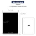 thumbnail image 5 of Black Laser Marking Paper for DIY Laser Marking Engraver Cutter Machine, Used on Ceramics Glass Plastic Material, 5 of 5
