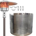 thumbnail image 3 of Patio Heater Emitter Screen Main Burner Net Cover Heater Replacement Parts Not Rust Steel Double Net, 3 of 7