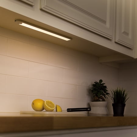 GREAT VALUE 16″ 50 LUMENS 16-INCH RECHARGEABLE TOUCH ACTIVATED LED UNDER CABINET LIGHT, WARM WHITE/DAYLIGHT DELUXE