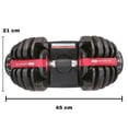 thumbnail image 3 of Mancuerna ajustable de 24 kg Infinité IF-MA24K Infinité Mancuerna ajustables de 24 kg Infinité IF-MA24K, 3 of 11