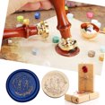 thumbnail image 1 of Cuadros Decorativos DIY Art Seal Head Craft Supplies redondo para embalaje Scrapbooking (MH21), 1 of 8
