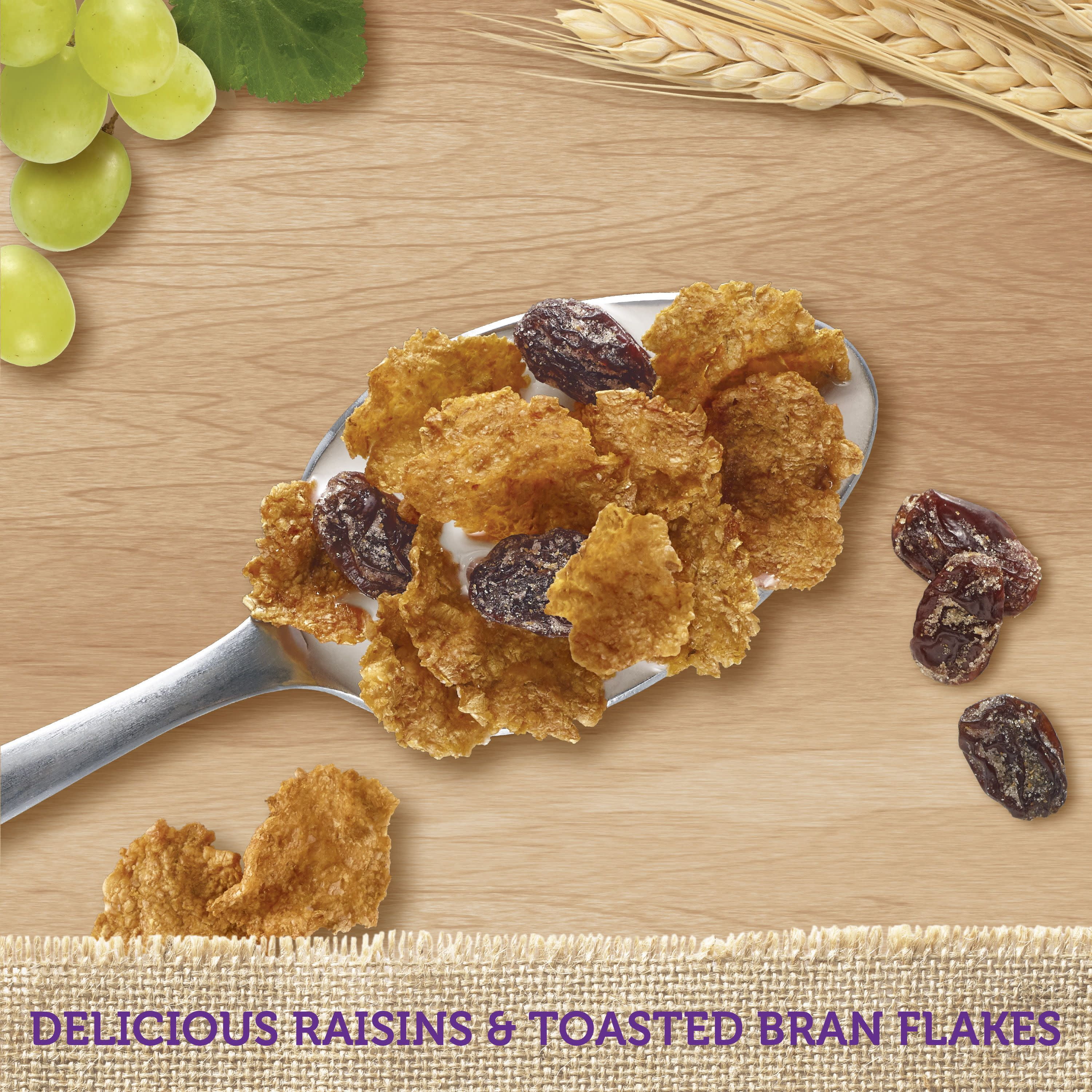 (3 pack) Kellogg's Raisin Bran, Breakfast Cereal, Original, 27.1 Oz