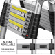 thumbnail image 4 of Escalera Telescópica TOPWIRE Aluminio Plegable 4.4m Multiusos, 4 of 6